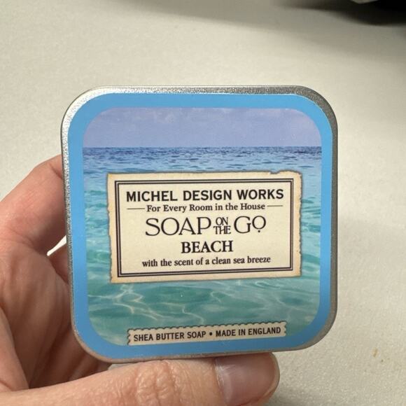 Michel Design Works Soap On The Go Travel Soap Tin 8 Bars - Picture 6 of 6